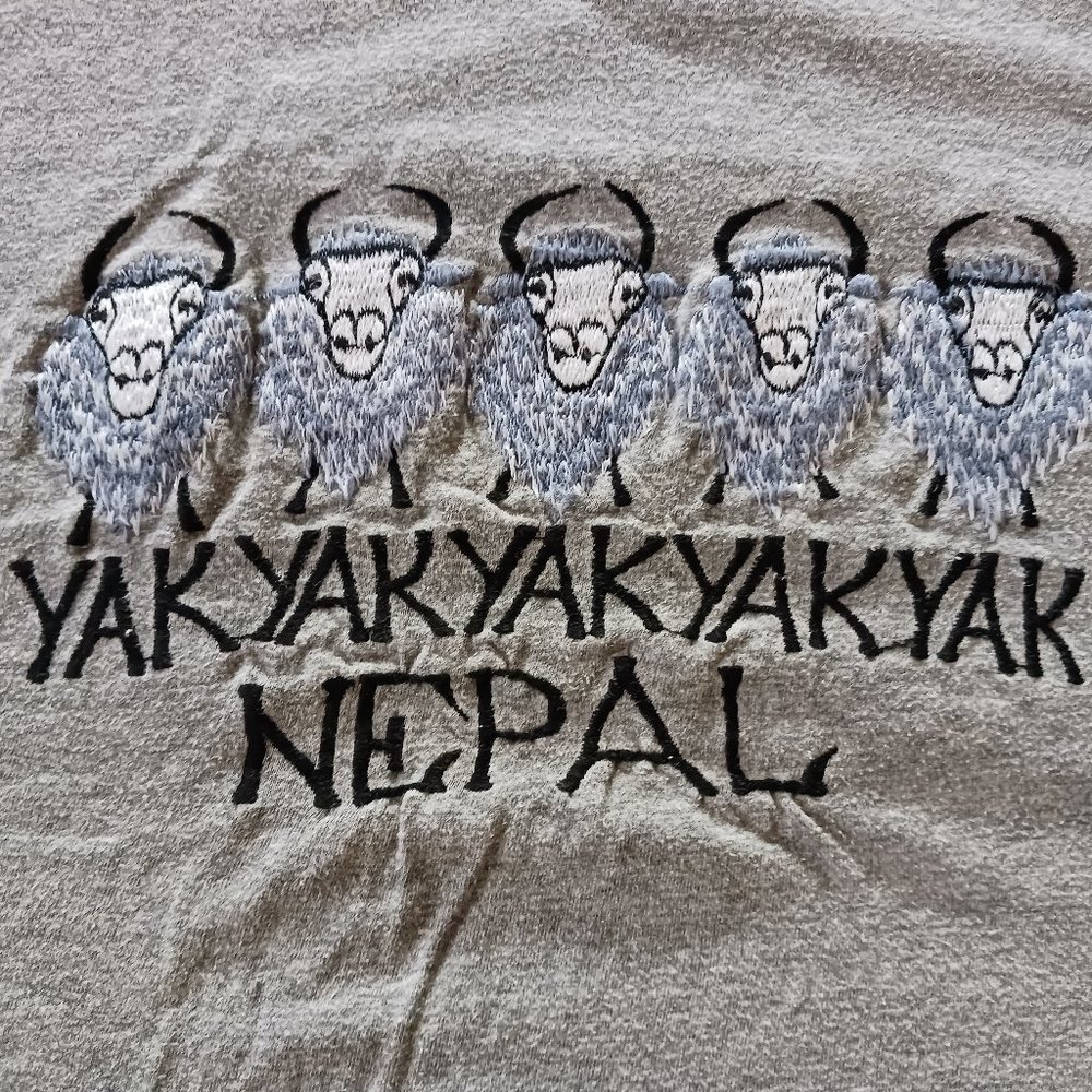 Nepal Yak Tourist T Shirt